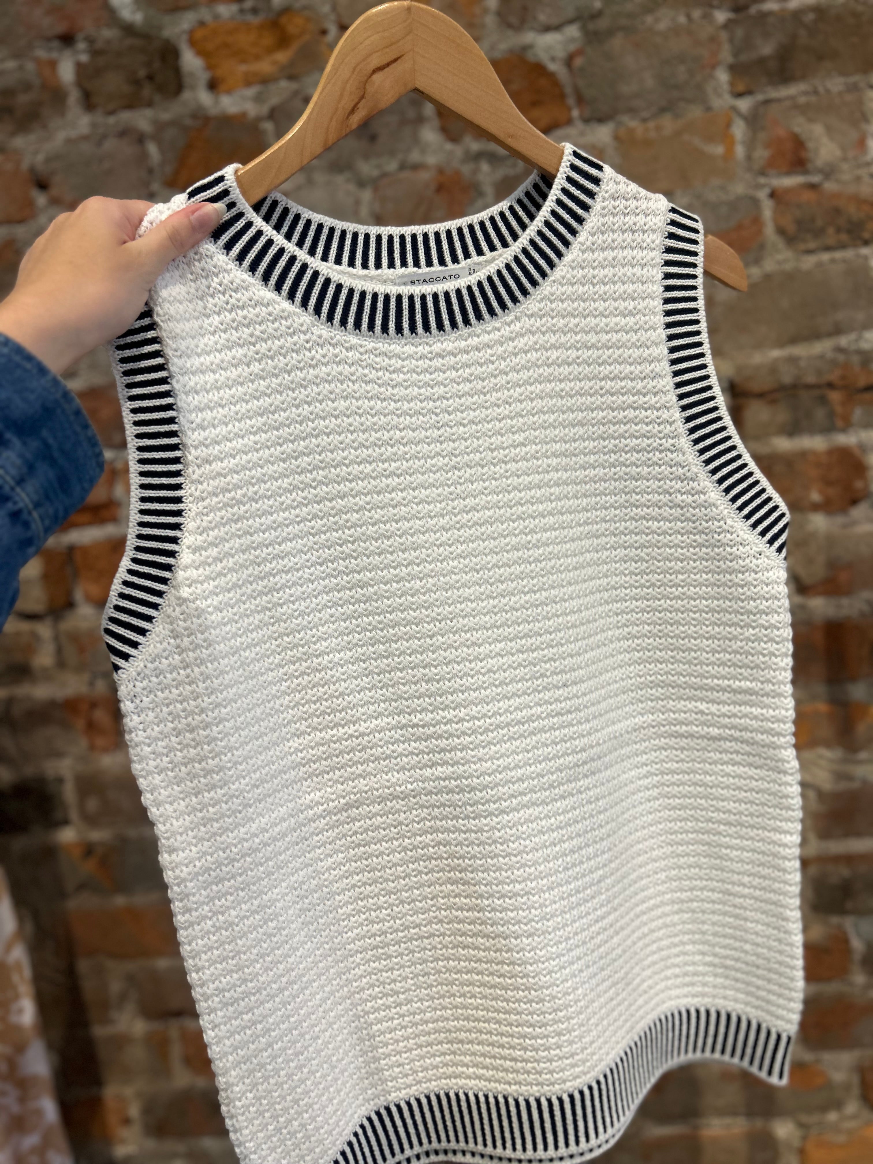 Delaney Ribbed Waffle Sweater-2 Colors-Sweaters-Staccato-The Funky Zebra Ames, Women's Fashion Boutique in Ames, Iowa