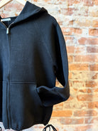 Jeanie Zip Up-apparel-Staccato-The Funky Zebra Ames, Women's Fashion Boutique in Ames, Iowa