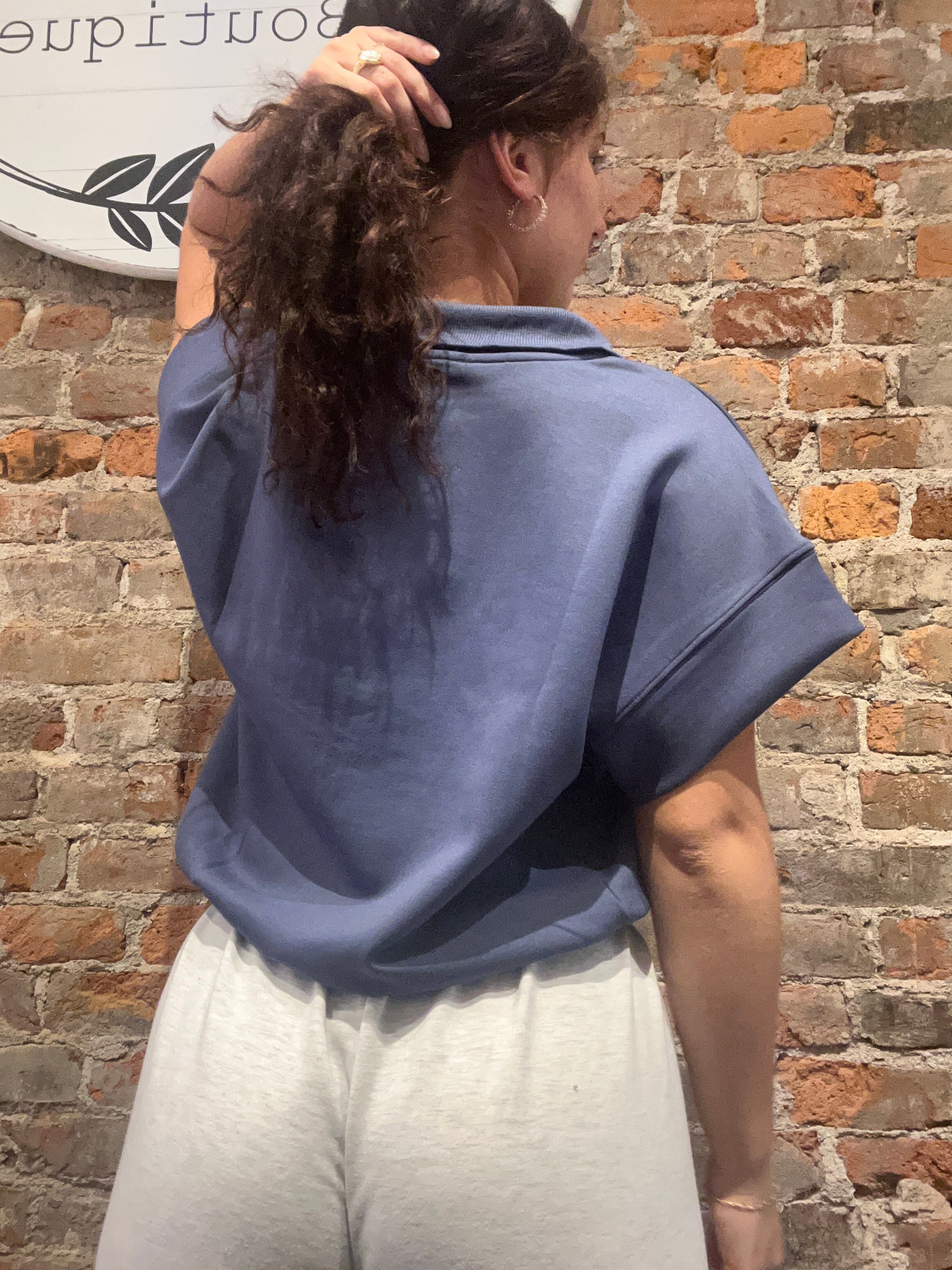 Lana Scuba Pullover-Short Sleeves-Zenana-The Funky Zebra Ames, Women's Fashion Boutique in Ames, Iowa