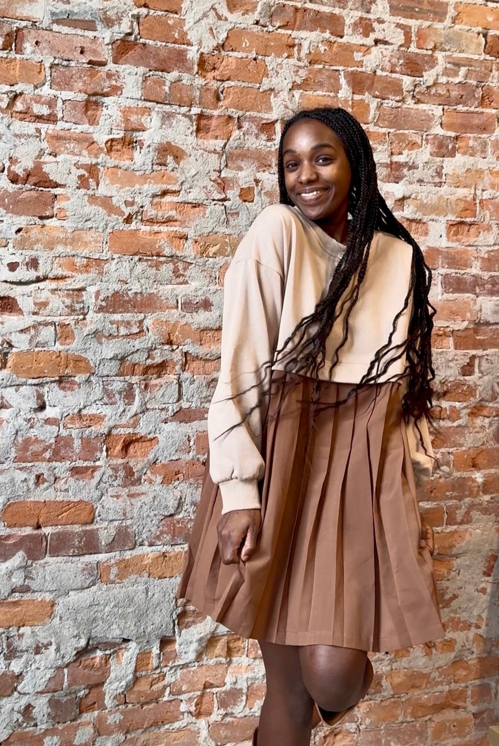 Tara Twofer Mini Dress-apparel-Doe and Rae-The Funky Zebra Ames, Women's Fashion Boutique in Ames, Iowa