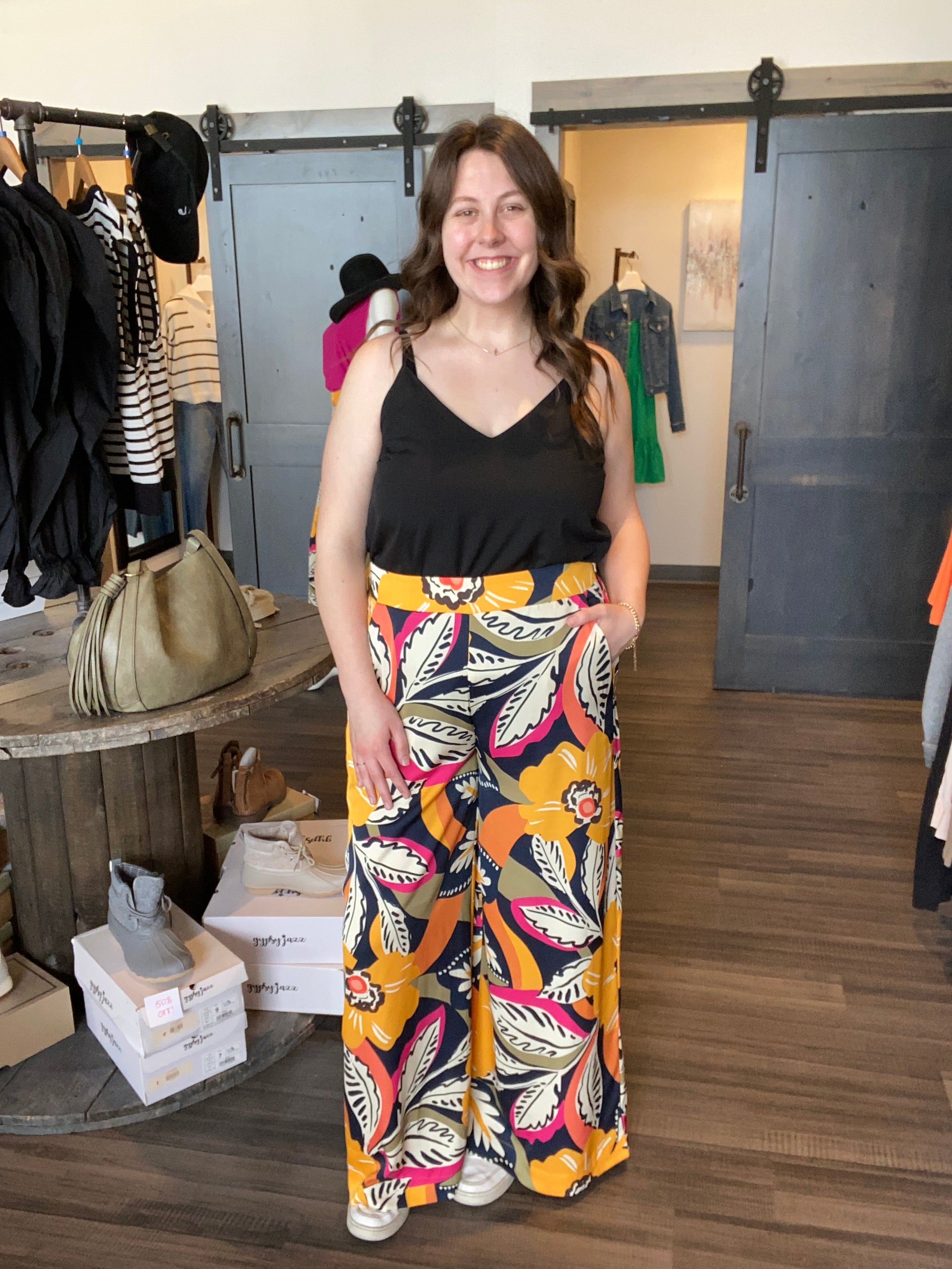 Annie Mango Pants-Pants-Molly Bracken-The Funky Zebra Ames, Women's Fashion Boutique in Ames, Iowa