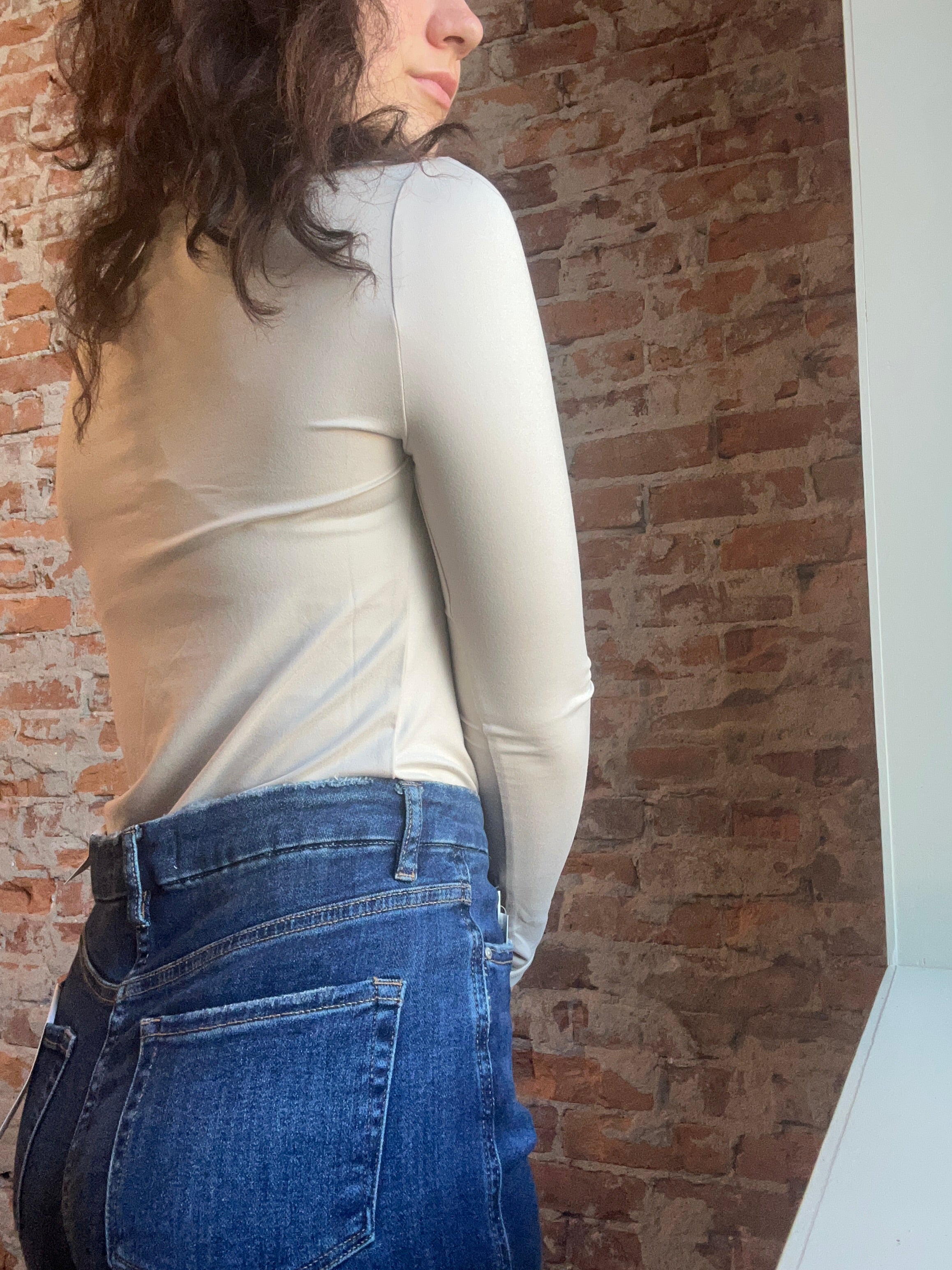 Sharlene Microfiber Long SleeveTees-Long Sleeves-Zenana-The Funky Zebra Ames, Women's Fashion Boutique in Ames, Iowa