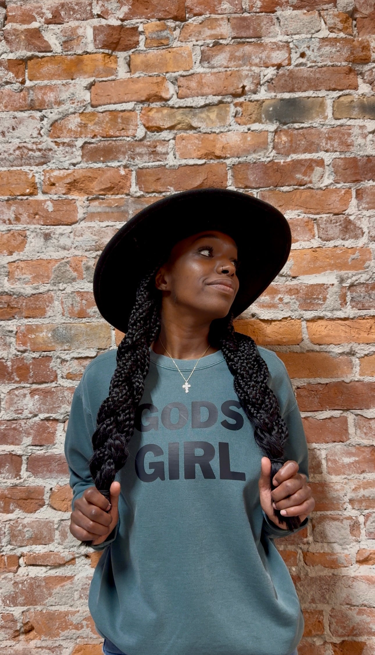 Faith Worn Boldly Sweatshirt-Faith worn-The Funky Zebra Ames, Women's Fashion Boutique in Ames, Iowa