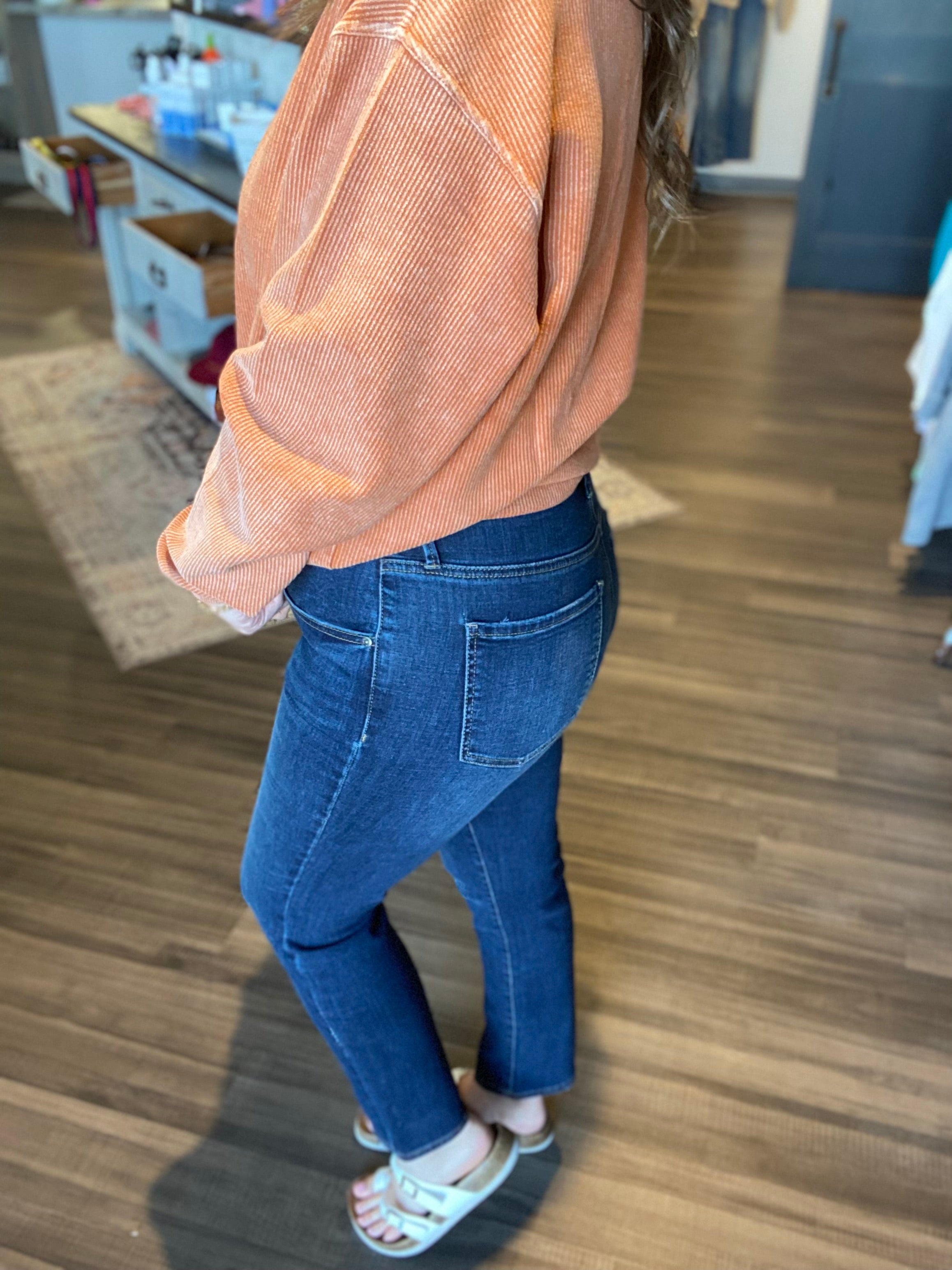 Cassie Brisk Blue Jeans-The Funky Zebra Ames-The Funky Zebra Ames, Women's Fashion Boutique in Ames, Iowa