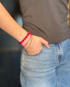 $2.99 Beaded Bracelet-Accessories-The Funky Zebra Ames-The Funky Zebra Ames, Women's Fashion Boutique in Ames, Iowa