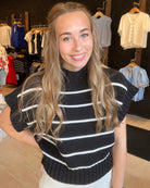 Holly Mock Neck Sleeveless Sweater-Sweaters-Zenana-The Funky Zebra Ames, Women's Fashion Boutique in Ames, Iowa
