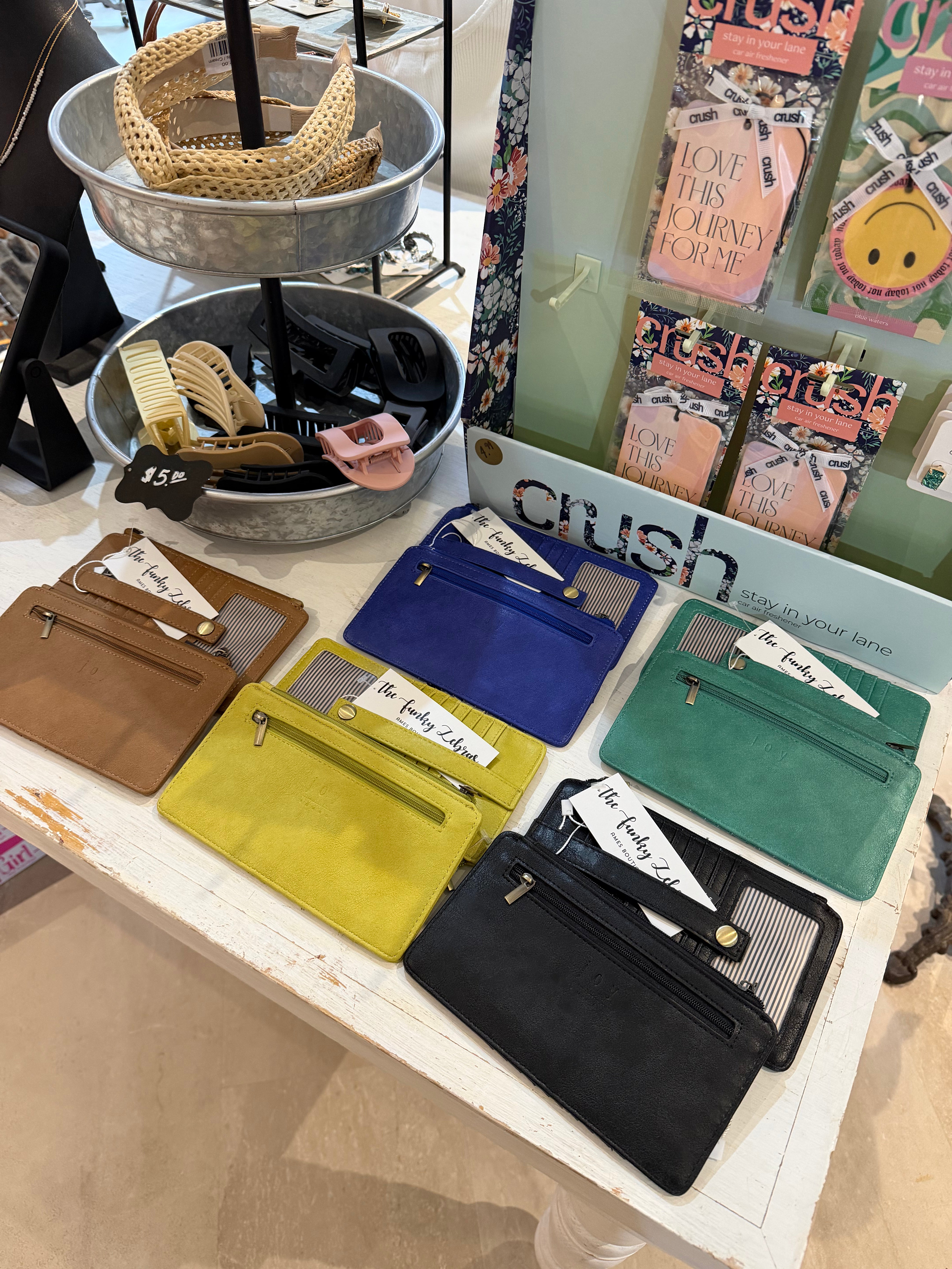 Kara Mini Wallet-Wallet-Joy Susan-The Funky Zebra Ames, Women's Fashion Boutique in Ames, Iowa