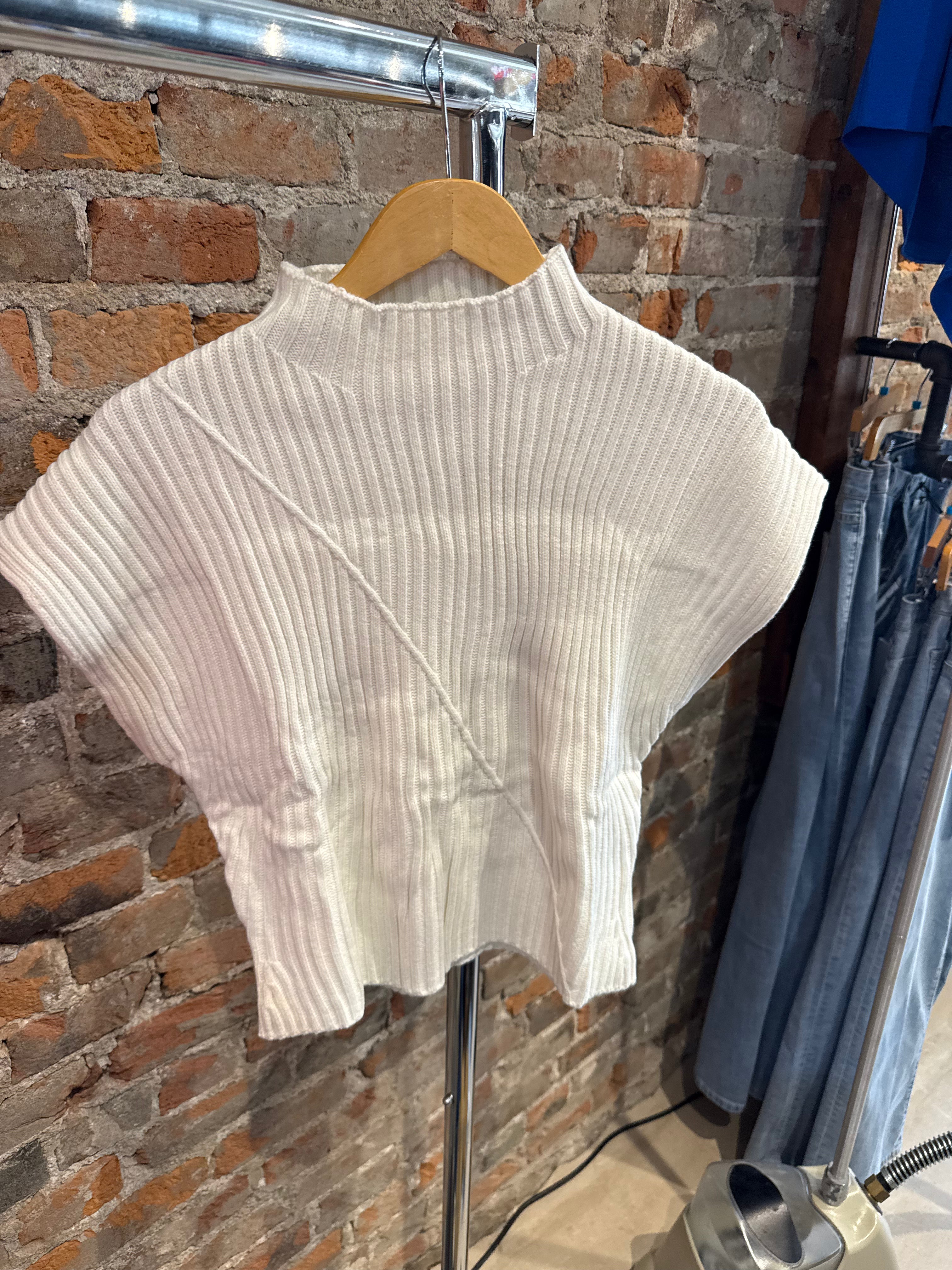 Jaime Ribbed Knit Sweater-apparel-Glam-The Funky Zebra Ames, Women's Fashion Boutique in Ames, Iowa