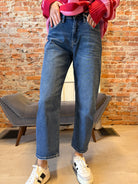 Resi Barrel Jeans-Jeans-Veveret-The Funky Zebra Ames, Women's Fashion Boutique in Ames, Iowa