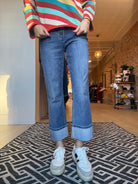 Benny Straight Leg Jeans-Jeans-Veveret-The Funky Zebra Ames, Women's Fashion Boutique in Ames, Iowa