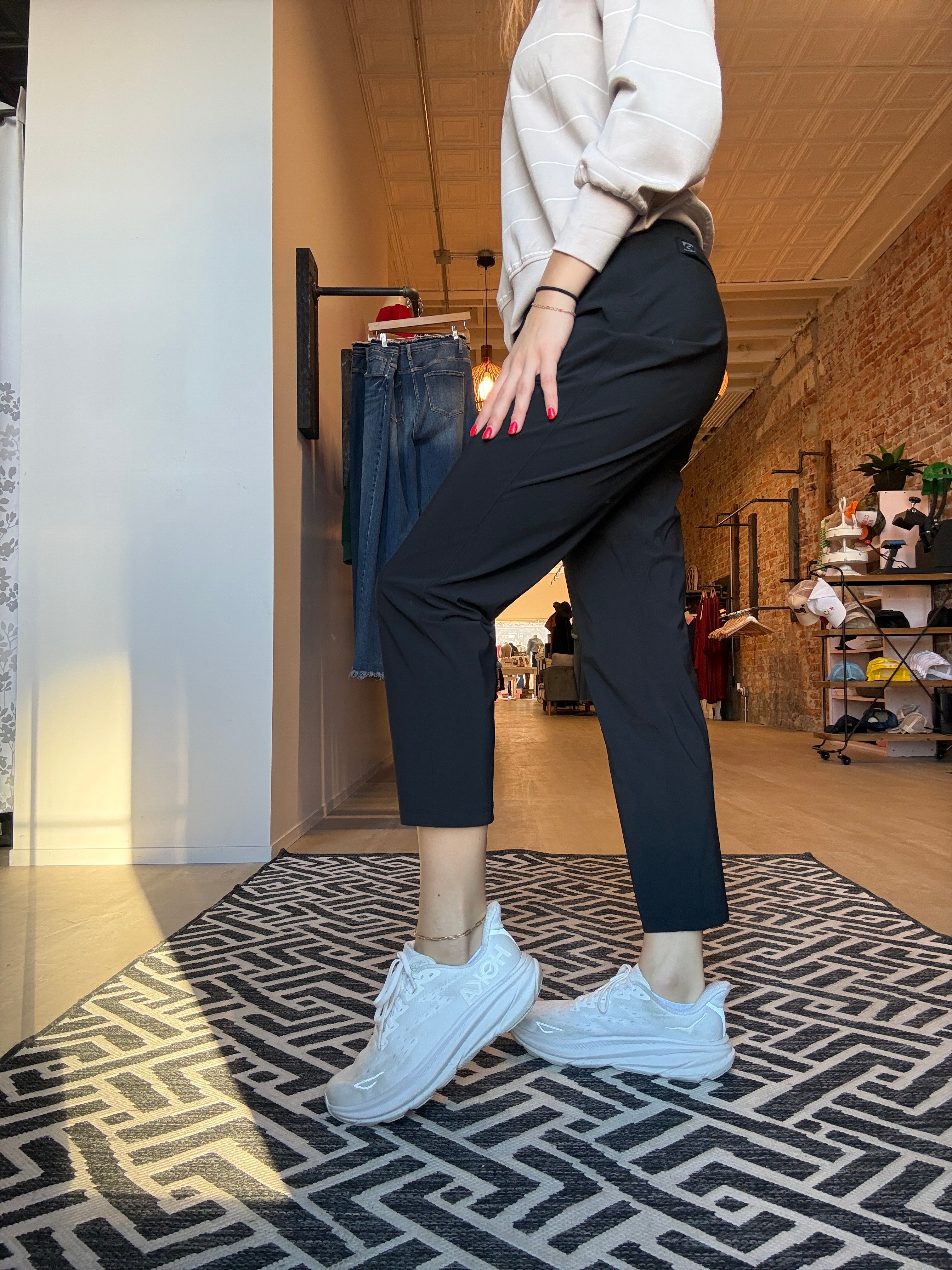 Storm Creek Velocity Pant (Black)-Pants-Storm Creek-The Funky Zebra Ames, Women's Fashion Boutique in Ames, Iowa