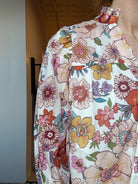 Floral Fun Blouse-Long Sleeves-fate-The Funky Zebra Ames, Women's Fashion Boutique in Ames, Iowa
