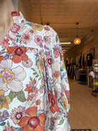 Floral Fun Blouse-Long Sleeves-fate-The Funky Zebra Ames, Women's Fashion Boutique in Ames, Iowa