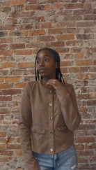 Aurora Long Sleeve Button Cardigan-Cardigans-The Funky Zebra Ames-The Funky Zebra Ames, Women's Fashion Boutique in Ames, Iowa