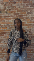 Ryu Cheetah Sweater-Sweaters-APNY-The Funky Zebra Ames, Women's Fashion Boutique in Ames, Iowa