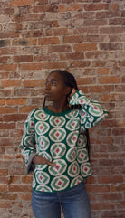 Emmie Abstract Sweater-Sweaters-APNY-The Funky Zebra Ames, Women's Fashion Boutique in Ames, Iowa