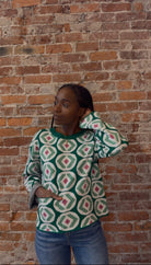 Emmie Abstract Sweater-Sweaters-APNY-The Funky Zebra Ames, Women's Fashion Boutique in Ames, Iowa