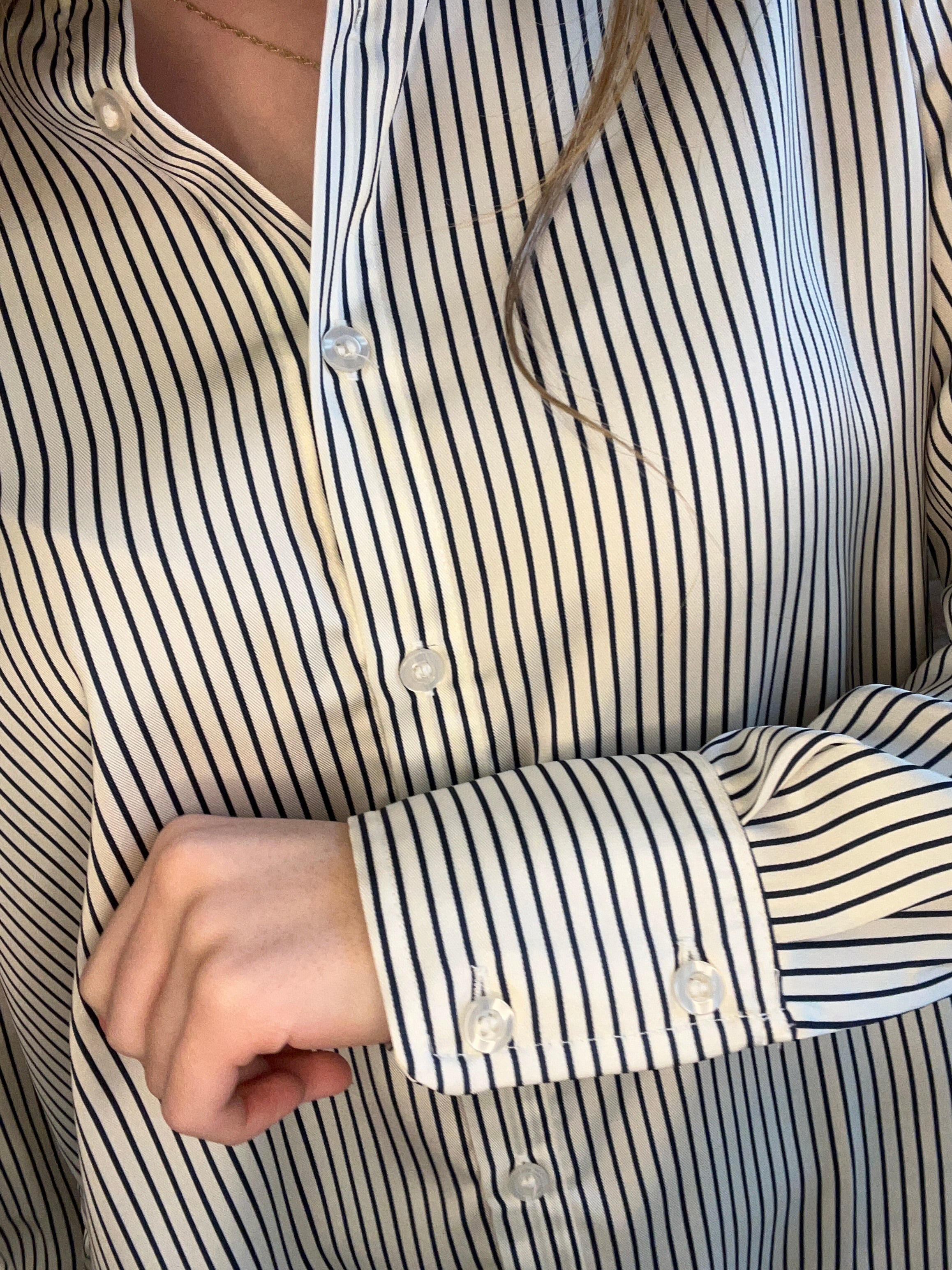 Kristy Blouse-Long Sleeves-Blu Pepper-The Funky Zebra Ames, Women's Fashion Boutique in Ames, Iowa