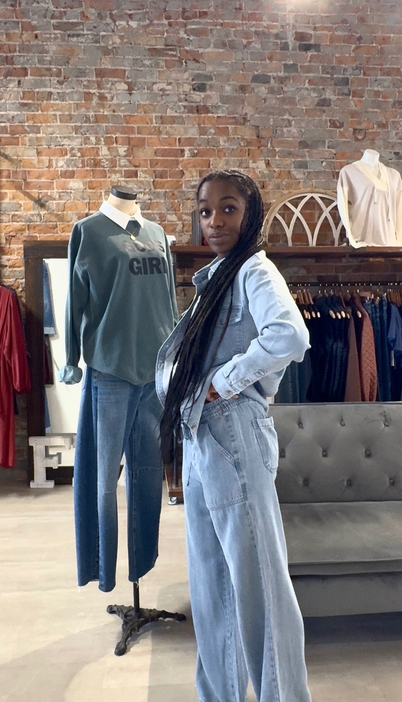 Raylynn Shirt-Outerwear-Thread and Supply-The Funky Zebra Ames, Women's Fashion Boutique in Ames, Iowa