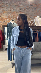 Raylynn Shirt-Outerwear-Thread and Supply-The Funky Zebra Ames, Women's Fashion Boutique in Ames, Iowa