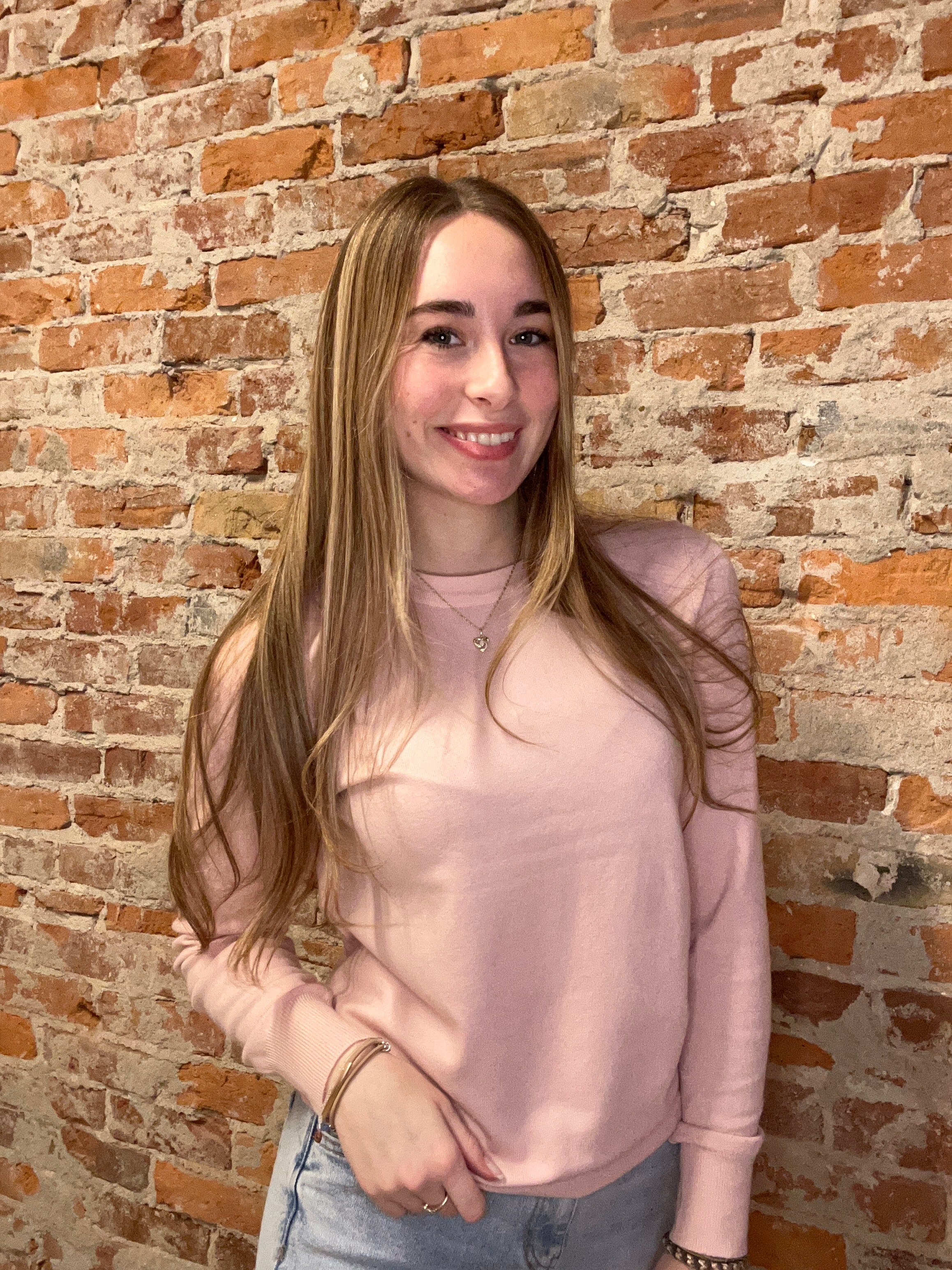 Charlie Crewneck Sweater-Long Sleeves-Be Cool-The Funky Zebra Ames, Women's Fashion Boutique in Ames, Iowa