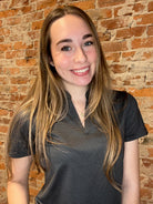 Storm Creek Optimist Polo-Short Sleeves-Storm Creek-The Funky Zebra Ames, Women's Fashion Boutique in Ames, Iowa