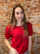 Danielle Short Sleeve Cardigan-Short Sleeves-Be Cool-The Funky Zebra Ames, Women's Fashion Boutique in Ames, Iowa