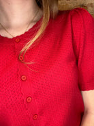 Danielle Short Sleeve Cardigan-Short Sleeves-Be Cool-The Funky Zebra Ames, Women's Fashion Boutique in Ames, Iowa