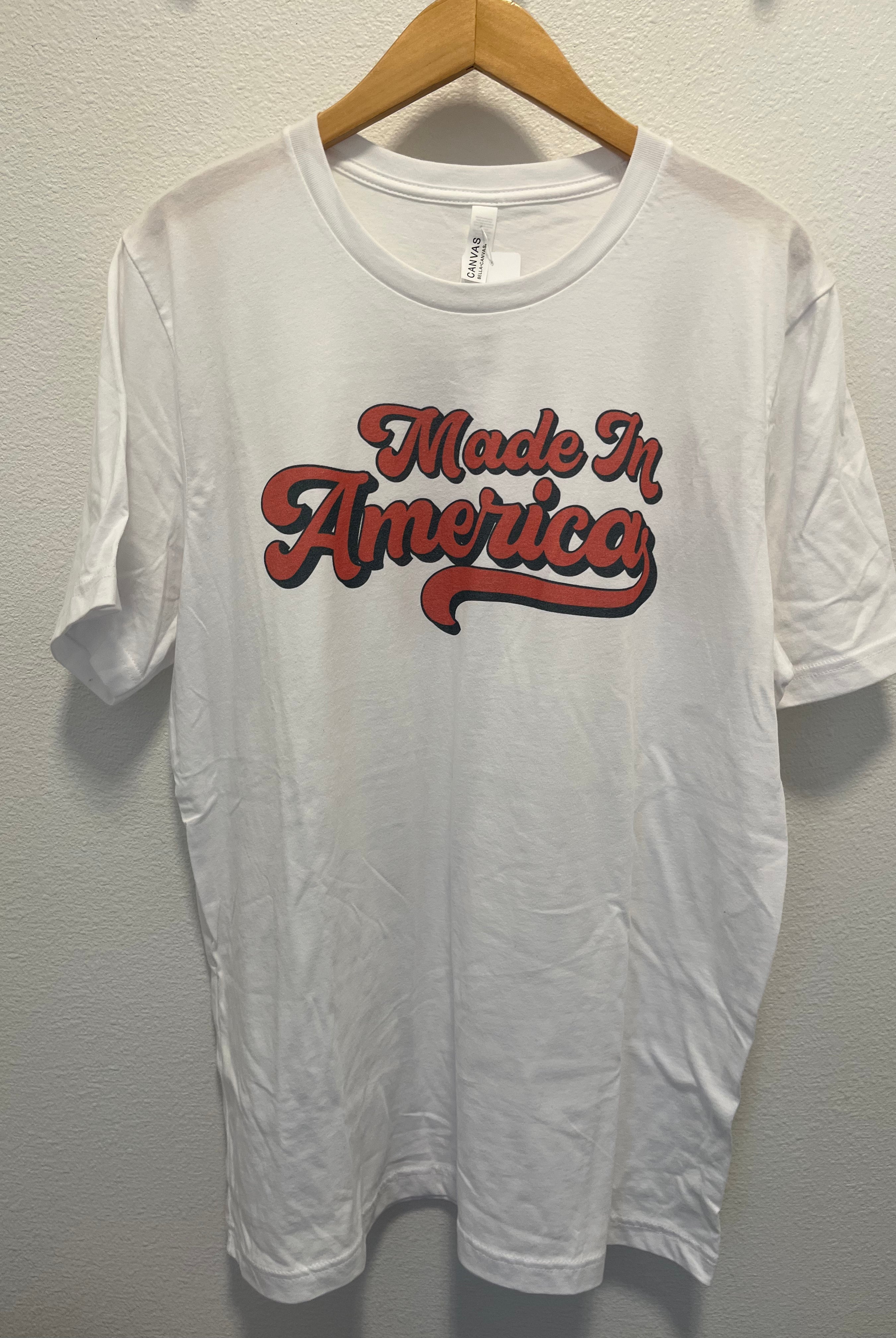 MN Made In America Tee-Graphic Tee's-The Funky Zebra Ames-The Funky Zebra Ames, Women's Fashion Boutique in Ames, Iowa