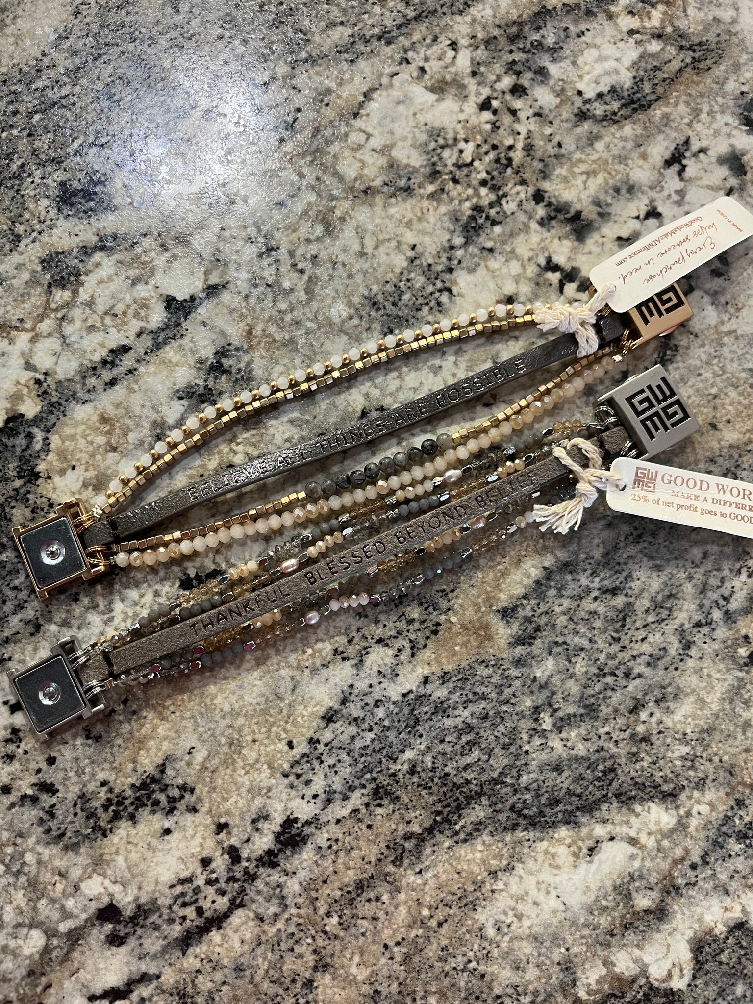 MN Beaded Bracelet Set