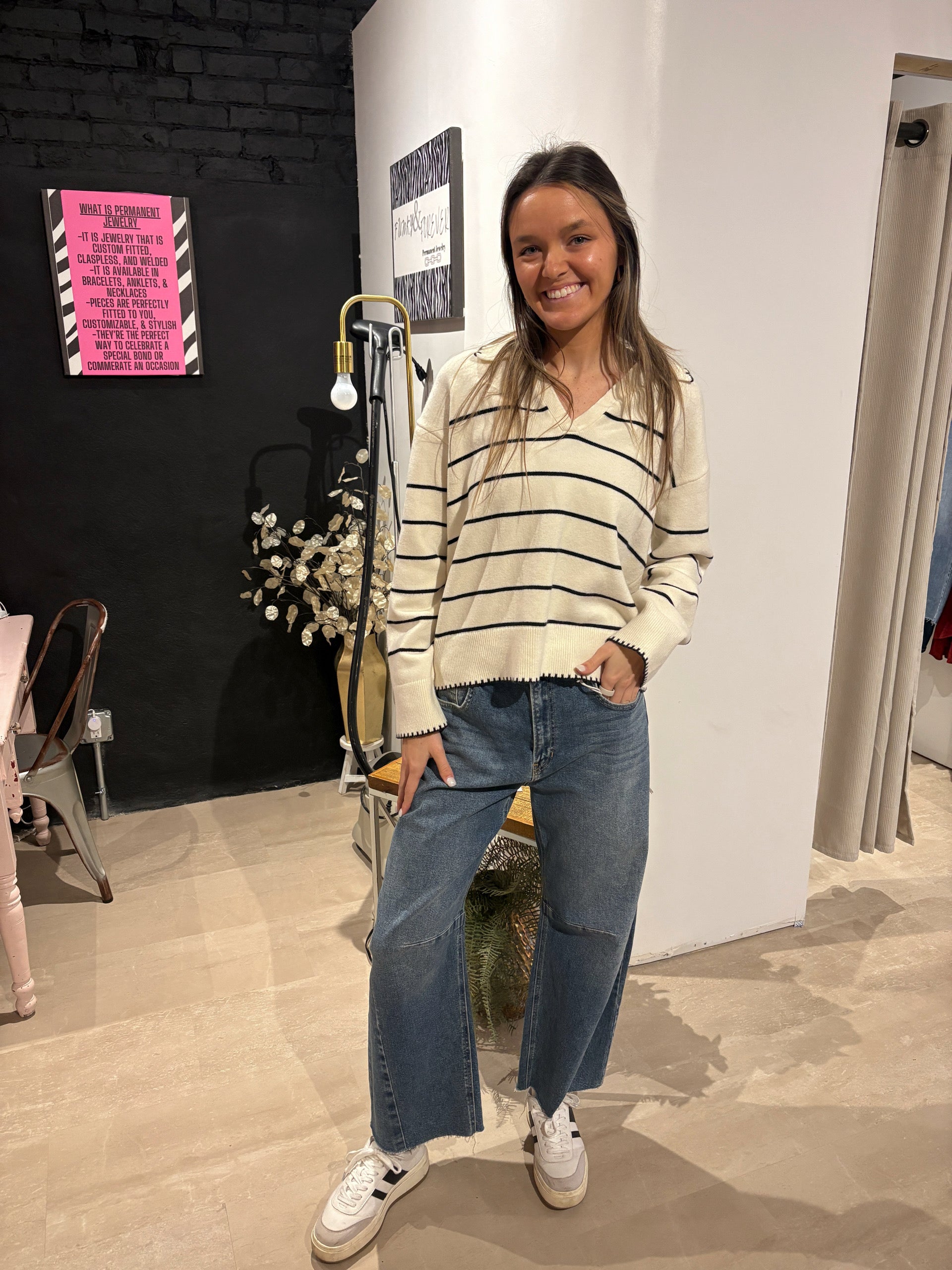 Radley Sweater-Sweaters-Thread and Supply-The Funky Zebra Ames, Women's Fashion Boutique in Ames, Iowa