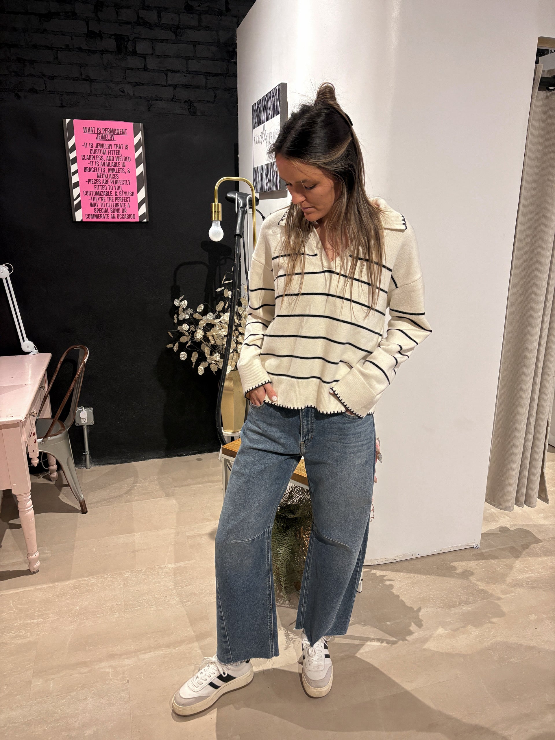 Radley Sweater-Sweaters-Thread and Supply-The Funky Zebra Ames, Women's Fashion Boutique in Ames, Iowa