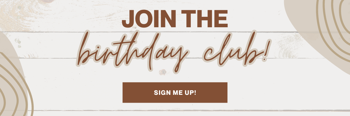 Join Our Birthday Club at Funky Zebras Boutique of Ames, IA