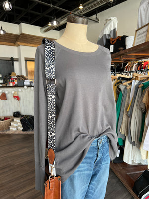 MN Charcoal Tunic