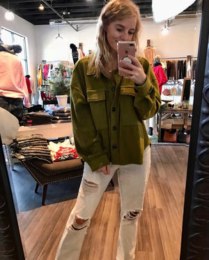 Oversized Pine Jacket