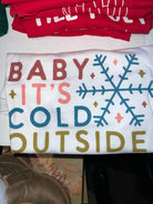 MN Baby It's Cold-Graphic Tee's-The Funky Zebra Ames-The Funky Zebra Ames, Women's Fashion Boutique in Ames, Iowa