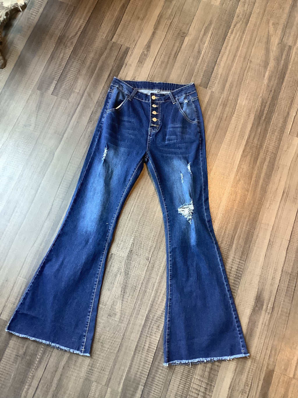 Ms High Waist Bell Bottom