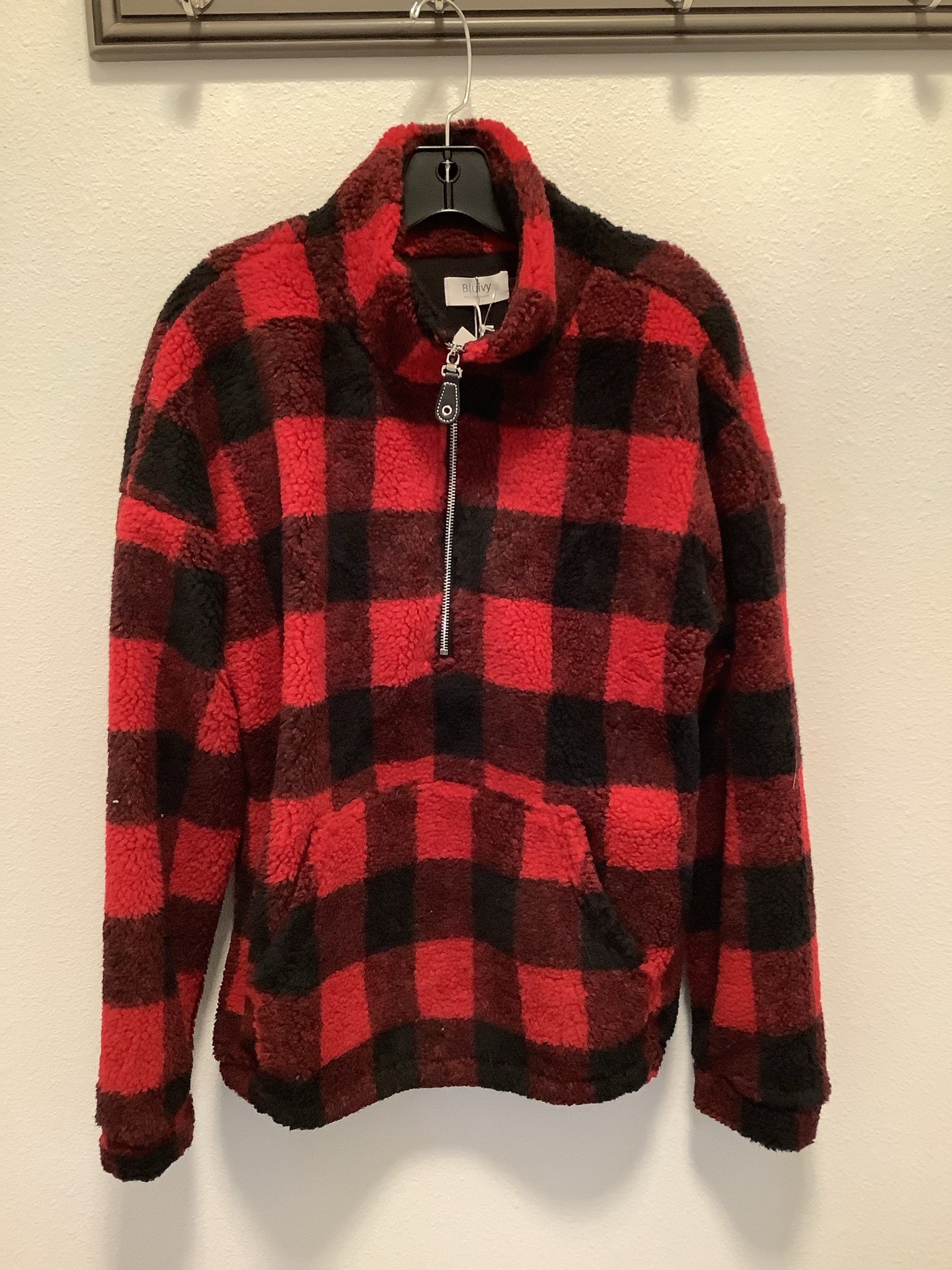 MS Buffalo Plaid Sherpa