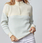 MN Timeless Henley Pullover-Sweaters-& Merci-The Funky Zebra Ames, Women's Fashion Boutique in Ames, Iowa
