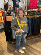 MN Ribbed Hawkeyes Sweatshirt-Graphic Sweaters-The Funky Zebra Ames-The Funky Zebra Ames, Women's Fashion Boutique in Ames, Iowa