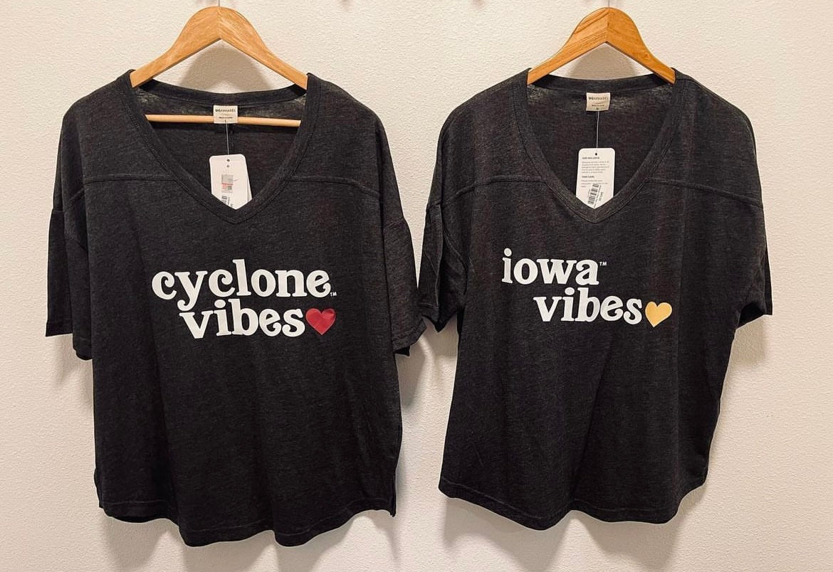MN Hawkeyes Vibes Tee-Graphic Tee's-Chik-The Funky Zebra Ames, Women's Fashion Boutique in Ames, Iowa