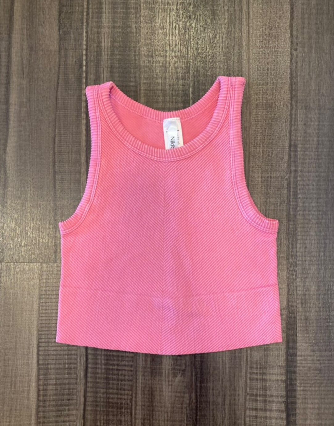 MN Vintage Wash Crop-Bralettes-Niki Biki-The Funky Zebra Ames, Women's Fashion Boutique in Ames, Iowa