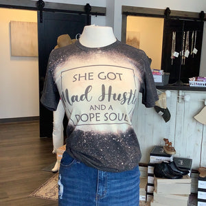 MN She Got Mad Hustle Tee