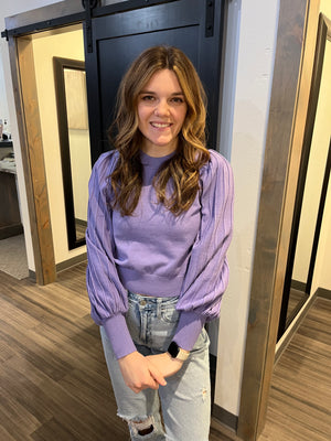 MN English Lavender Pullover