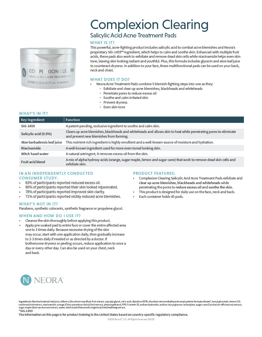 MN Acne Pads-Bath + Body-Neora-The Funky Zebra Ames, Women's Fashion Boutique in Ames, Iowa